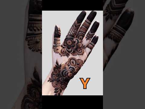 Dubai pattern mehendi designs✨🥀#trending #mehndi #henna #aesthetic #shorts