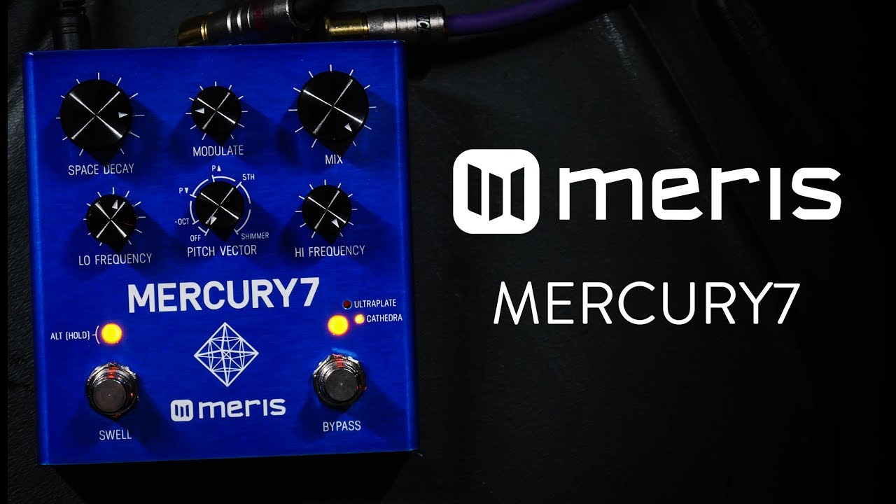 Meris Mercury7 Reverb Demo (Stereo - Please use headphones) - YouTube