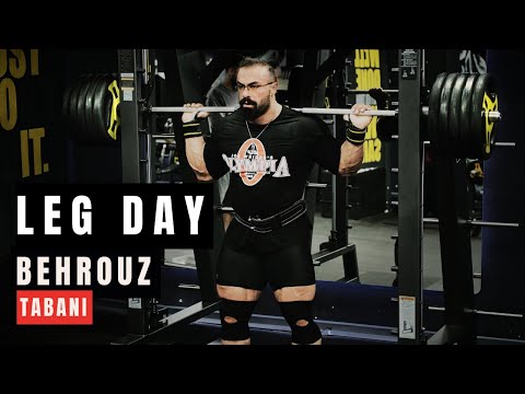LEG DAY - BEHROUZ TABANI #bodybuilding #mrolympia