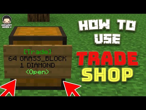 How to use Trade Shop plugin? Best Trading plugin for SMP's | How to Minecraft  | JDG