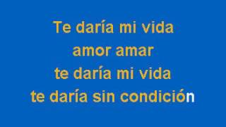 Paulina Rubio    Te daria mi vida Karaoke