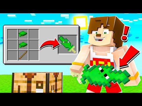 KAPLUMBAĞA KILICI NASIL YAPILIR 🐢#22 Minecraft Modlu Survival