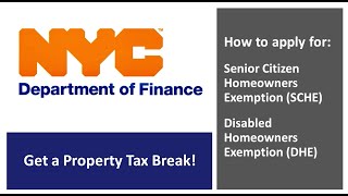 How to Apply for the SCHE & DHE Property Benefits