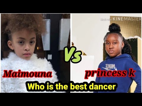 Maimouna Vs Princess k Two Afro Female Dancers//Among The two who is the best Afro dancer