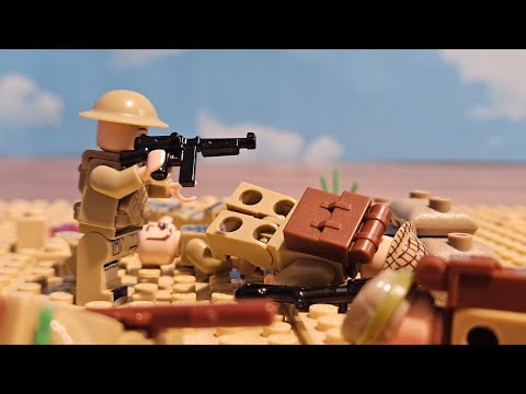 The Battle of El Alamein - A Lego WW2 Brickfilm
