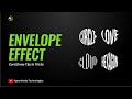 Envelope Shape Effect Warp Text Effect CorelDraw 2019 Tutorials