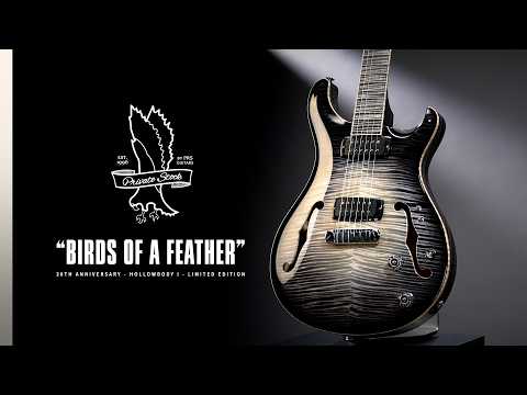 PRS Private Stock 30th Anniversary "Birds of a Feather" Hollowbody I Electric Guitar | Frostbite Glow | Brand New | FREE Worldwide Shipping! image 26