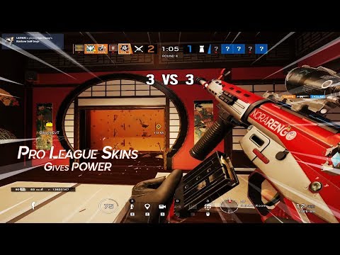Pro League Skin gives power- Rainbow Six Siege