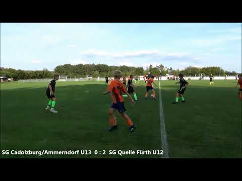 10.09.2019 Testspiel SG Cadolzburg/Ammerndorf U13 - SG Quelle Fürth U12 (1:3) - Highlights - HD