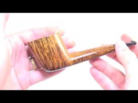 New Baldo Baldi Billiard Style Freehand Smoking Pipe ST8 Grain From PIPELIST.COM