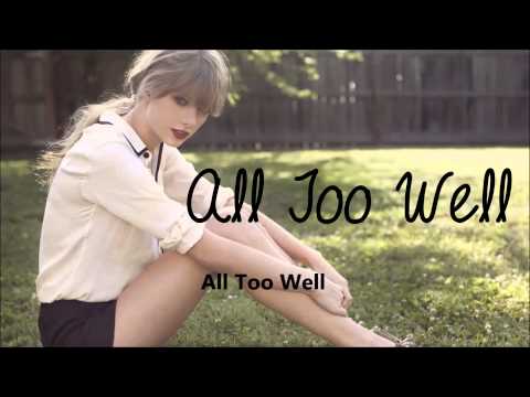 All Too Well- Taylor Swift- OFFICAL KARAOKE