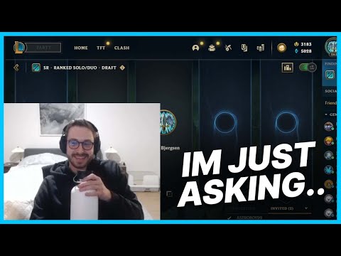 Bjergsen Gets The Wrong Idea.. (ft. TSM Spica)
