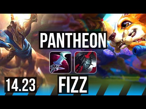 PANTHEON vs FIZZ (MID) | KR Master | 14.23