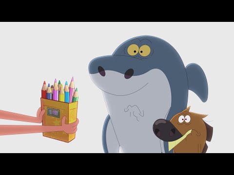 हिंदी Zig & Sharko 🖍 LET'S DRAW SOMETHING 🖍 Hindi Cartoons for Kids