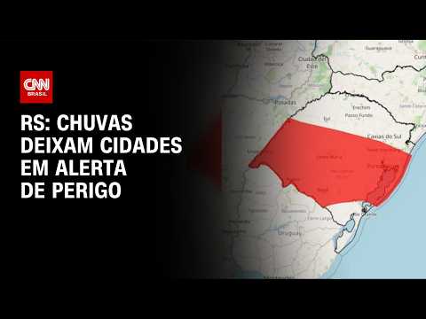 Rio Grande do Sul entra em alerta de grande perigo para novas chuvas | CNN NOVO DIA