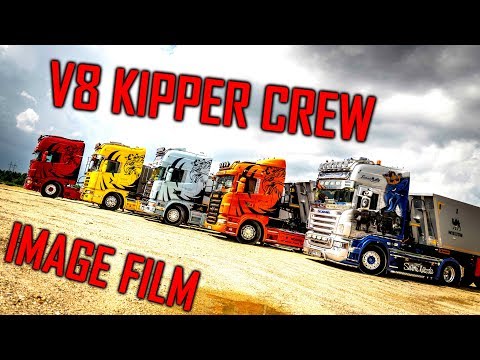 The Scania V8 Kipper Crew (One Day At Horváth Norbert EV)