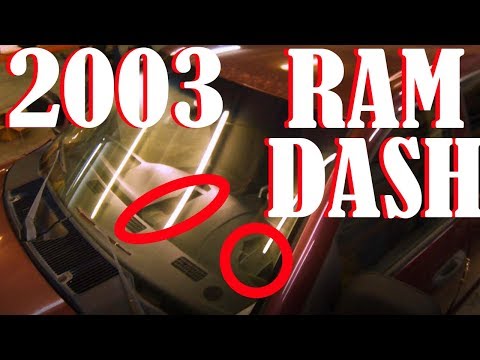 2002-2005 Dodge Ram DashSkin Molded Dash Cover Installation