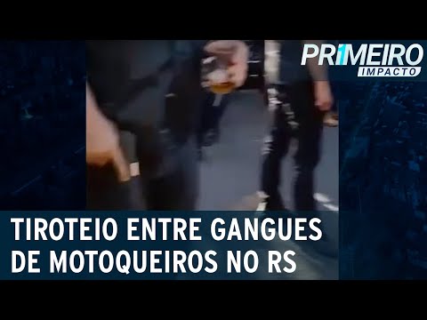Inauguração de motoclube tem tiroteio e confronto entre grupos rivais | Primeiro Impacto (23/11/21)
