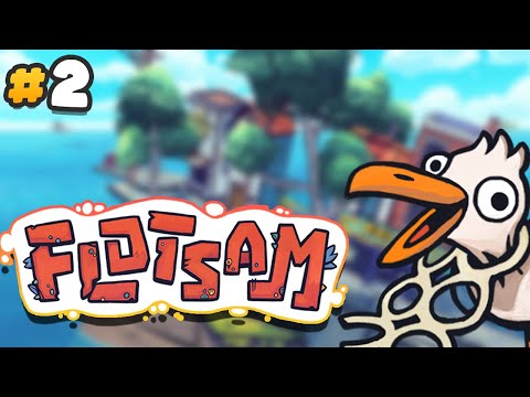 Flotsam Gameplay 2024 - Post-Apocalyptic City Builder On The Ocean - Ep 2