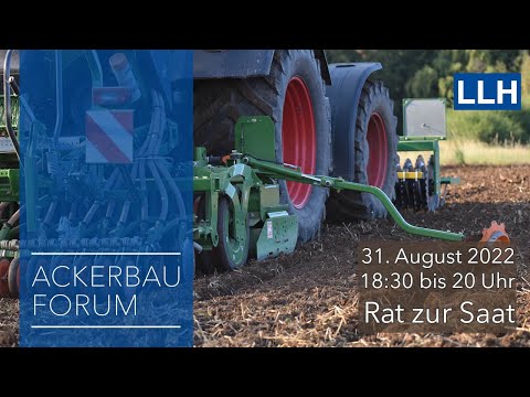 Digitales Ackerbauforum - Rat zur Saat