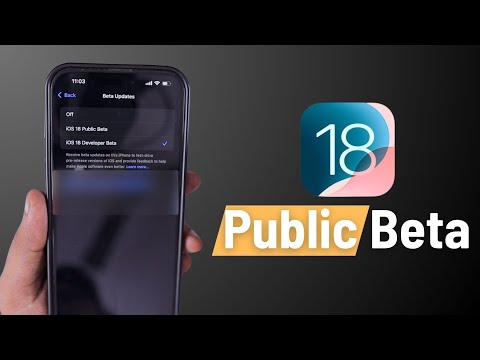 iOS 18 Public Beta Released 🔥 Features and Bug Fixes