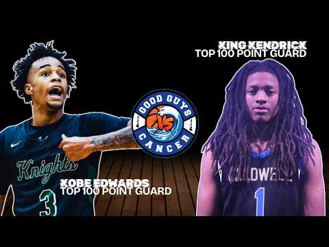 Kobe Edwards vs King Kendrick in State Championship BATTLE at Good Guys vs Cancer Showcase