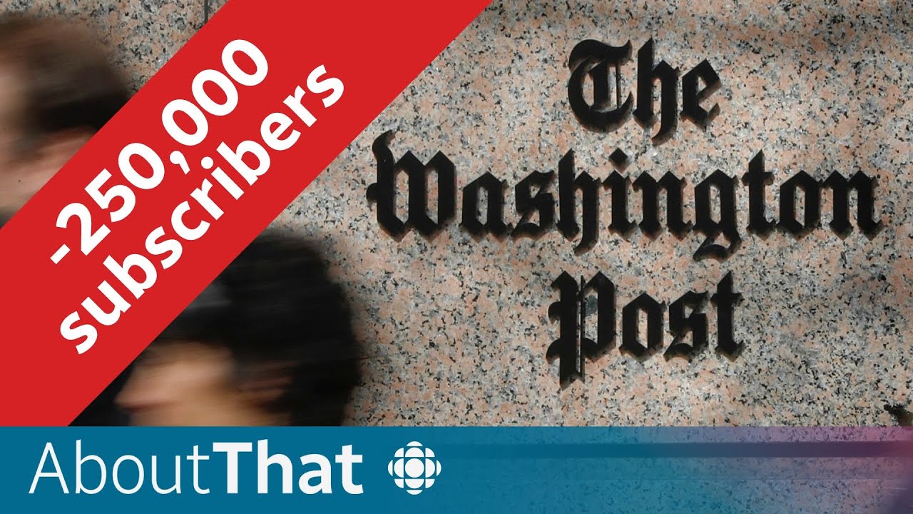 How the Washington Post lost 10% of its subscribers in 5 days | About That