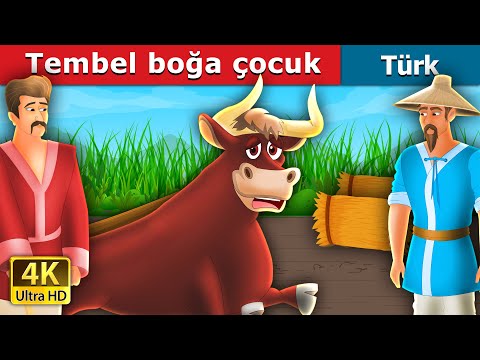 , title : 'Tembel boğa çocuk | The Lazy Bull Boy Story in Turkish | Turkish Fairy Tales'