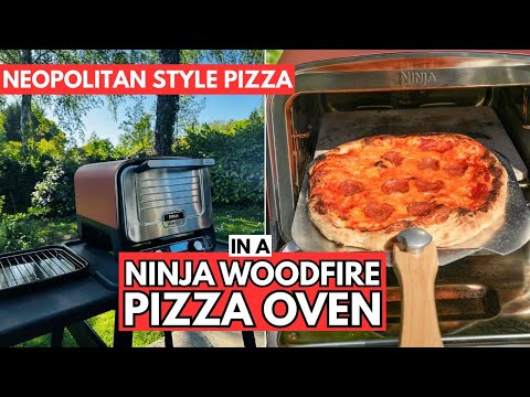 Ninja Woodfire Pizza Oven Neopolitan Style (with pizza dough recipe!)