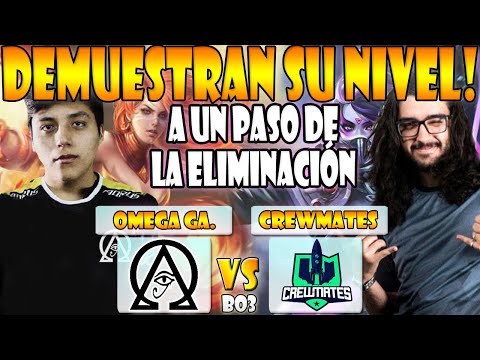 OMEGA GAMING VS CREWMATES BO3[GAME 1] LOWER DIVISION : OGA DPC SOUTH AMERICA REGIONAL - DOTA 2 PRO
