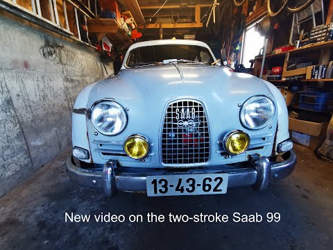 The 1961 two-stroke Saab 96 now has a new engine!