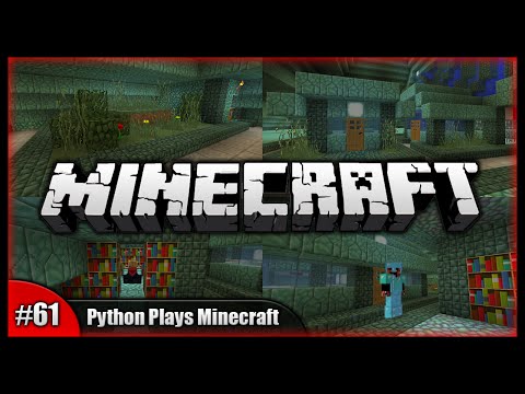PythonGB - Python Plays Minecraft || Enchant Room & New Mini Empire Houses! || Minecraft Survival PC [#61]