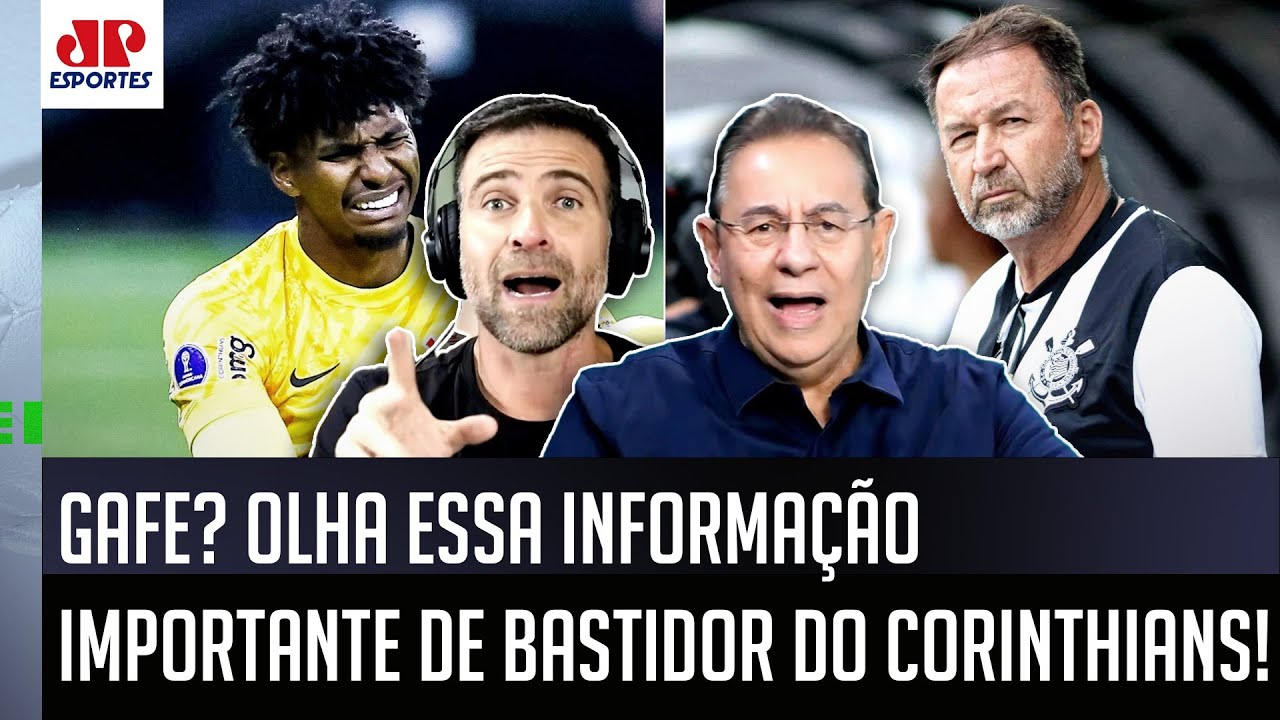 "ISSO É INACREDITÁVEL, cara! ACABOU DE SAIR a NOTÍCIA de que o Corinthians..." OLHA o que DEU DEBATE