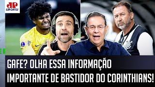‘Isso é inacreditável, cara: acabou de sair a notícia de que o Corinthians…’; olha o que deu debate