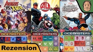 Marvel Dice Masters: Age of Ultron, The Amazing Spiderman, Avengers vs. X-Men - Review mit Alex