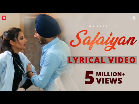 Safaiyan - Navjeet (Official Lyrics Video) Goldboy | Kjatti | Punjabi Romantic Song