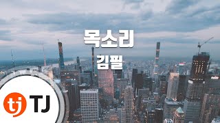 [TJ노래방] 목소리 - 김필(Kim, Feel) / TJ Karaoke