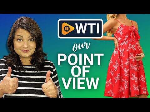 Maacie Women's Maternity Dress - WTI product video review