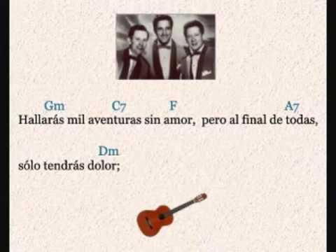 Los Panchos  Lo Dudo     letra y acordes1
