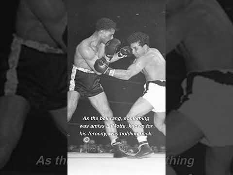 The Mob's Grip on Boxing: LaMotta's Controversial Dive Revealed! 😱 #boxing #sports #shorts
