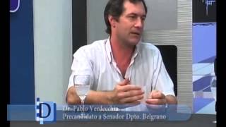 preview picture of video 'Deliberando 2015 Programa N° 8 Bloque 3 Intendente de Armstrong  Pablo Verdecchia  Precandidato a Se'