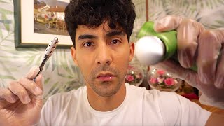 [ASMR] Facial Treatment for Exhausted Cast on Set (Roleplay)