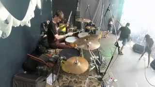 Jinjer - When Two Empires Collide (drumcam, live at FAINE MISTO Fest)