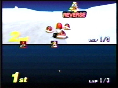 Mario Kart 64 glitch, Lakitu leaves you deep in the water