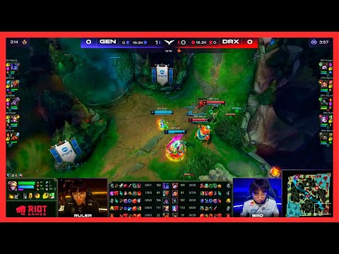 👉🏼 Ruler Ezreal GOD ❗❓ (GEN vs DRX)  | Lol Clips LCK