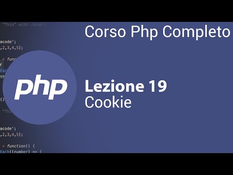 PHP Tutorial Italian 19 - What are Cookies?