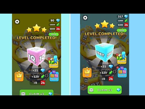 Unbelievable 2 Shape Battle in Jelly Run 2048! 🔥