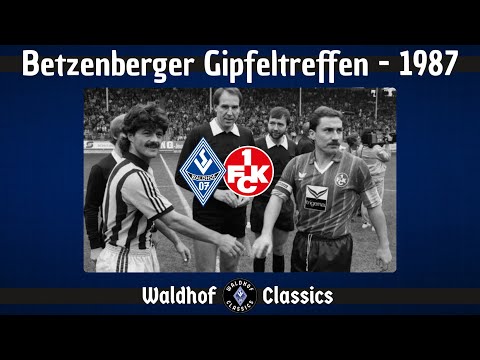 1987/88 | 1.FC Kaiserslautern - SV Waldhof Mannheim
