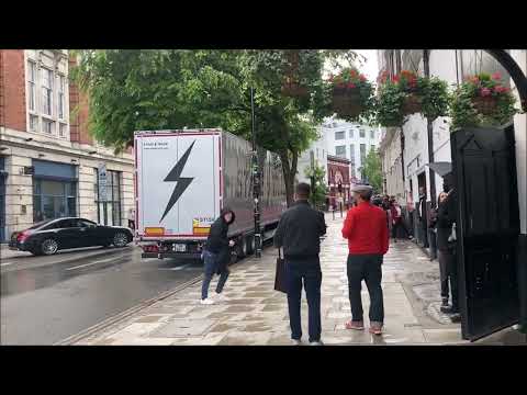 Chris Lowe arrives at Koko Camden Town for the Pet Shop Boys Concert