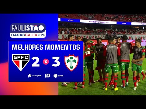 São Paulo 2 x 3 Portuguesa | Highlights of the 4th Round of the Paulista Championship